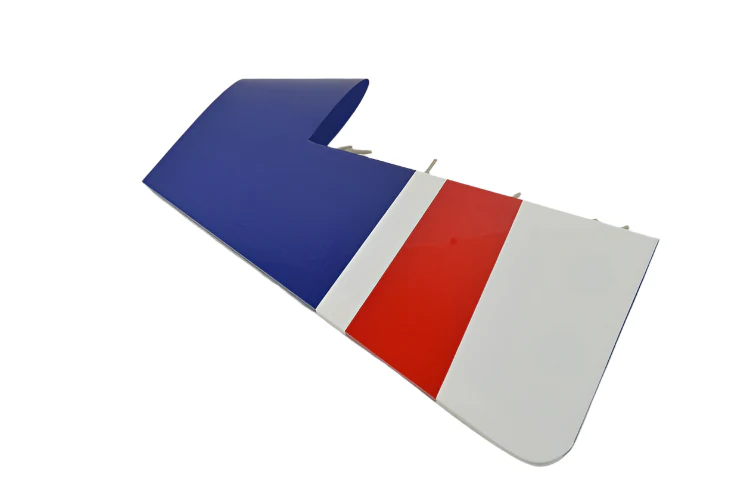 104" Extra 300 Rudder- Blue/White/Red