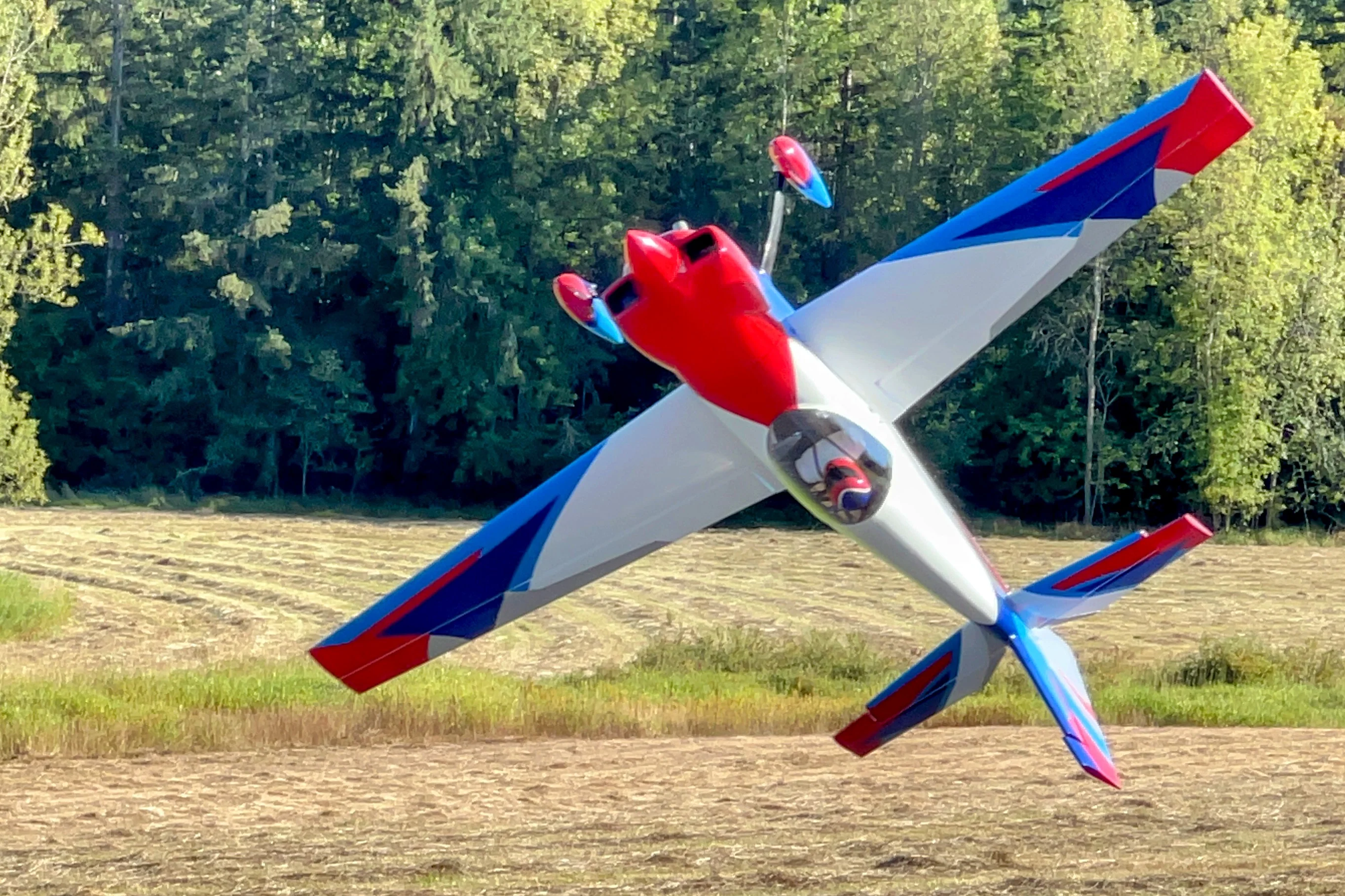 EF - 104" Laser V2 - White/Red/Blue/Silver - Image 7