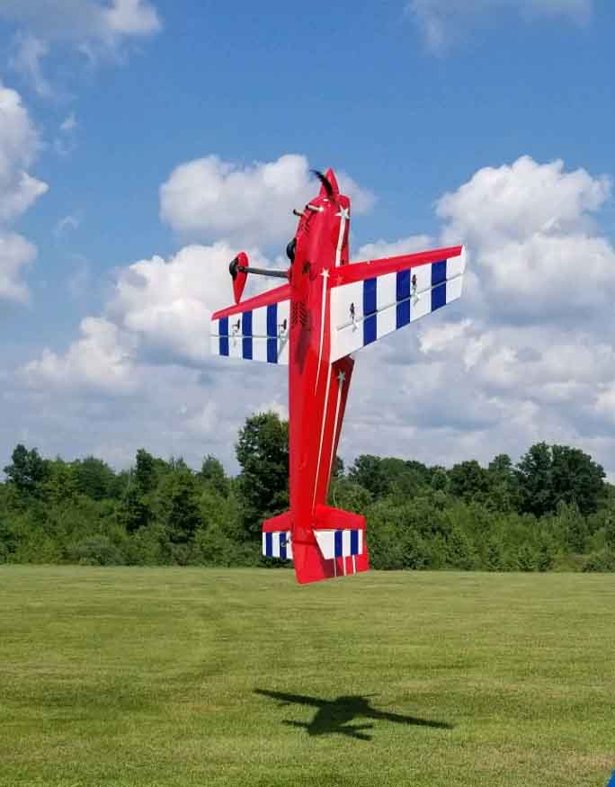 EF - 104" Laser V2 - "Traditional" Red/White/Gold - Image 6