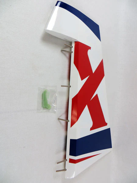 105.5" Slick 580 EXP Rudder- Red/White
