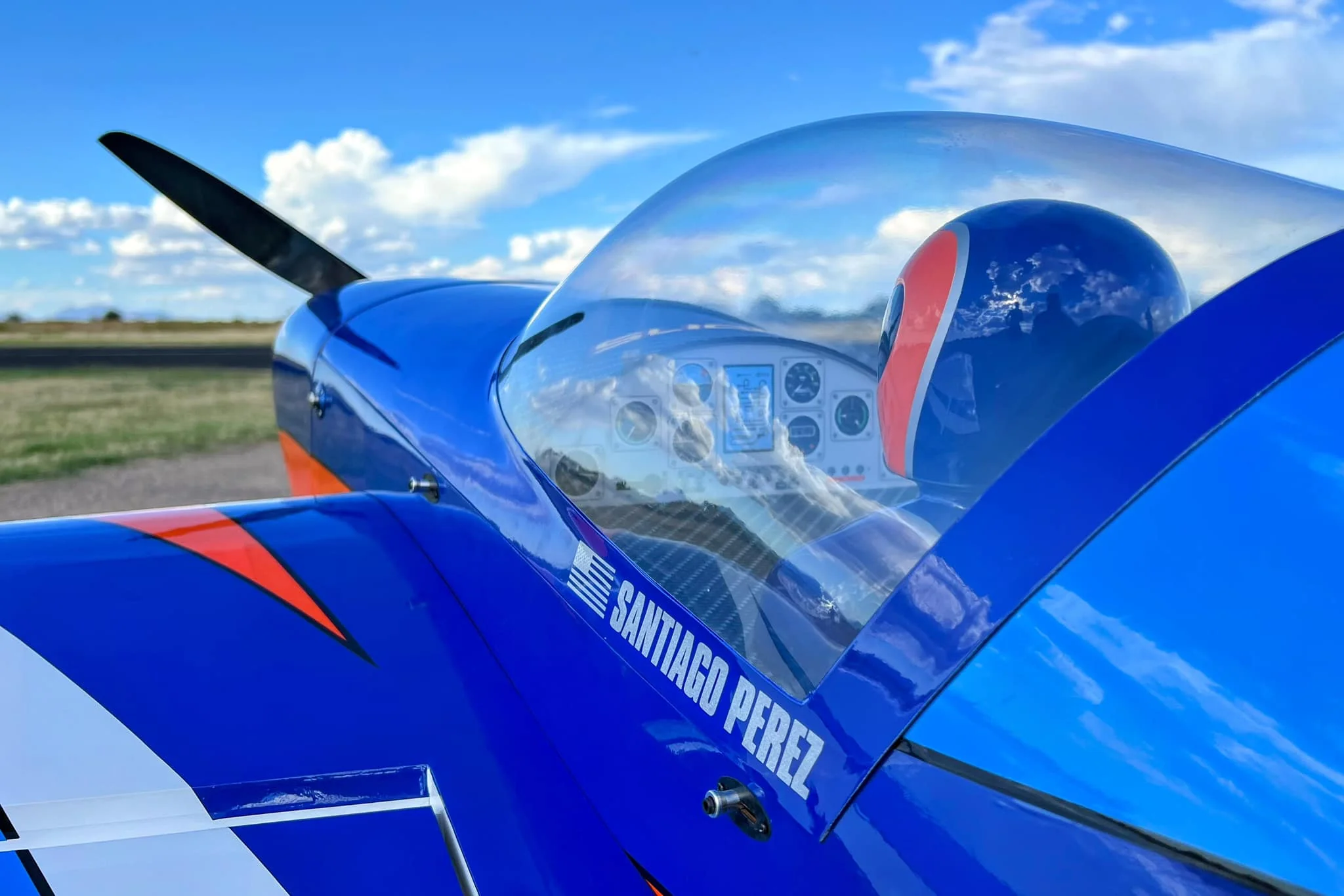 EF - 100" Slick 580 EXP V2 - White/Blue/Orange - Image 7