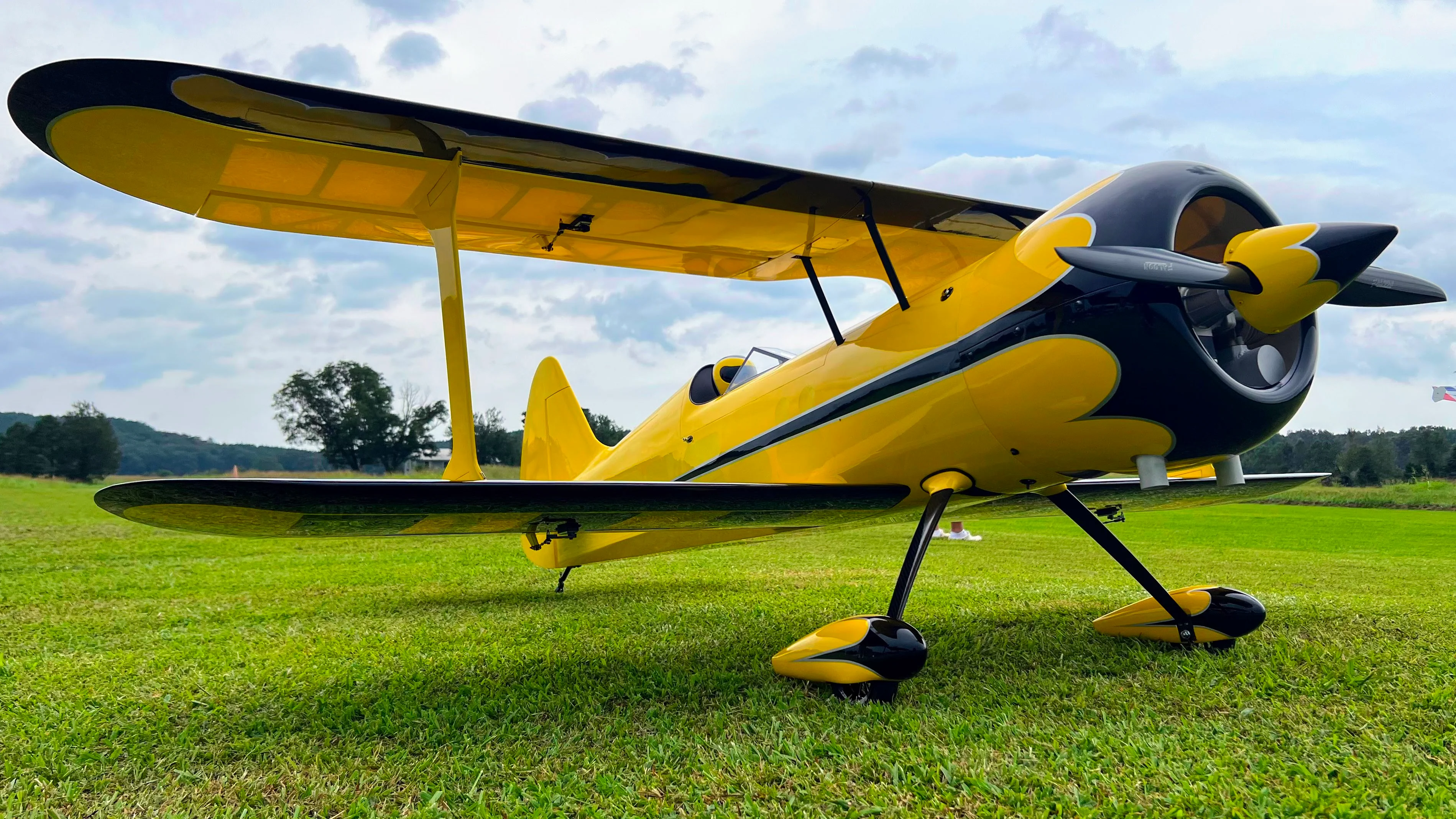 Legacy - 110" Muscle Bipe - Yellow/Black - Image 3