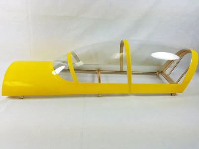 110" Yak 54 V2 Canopy- Blue/Yellow