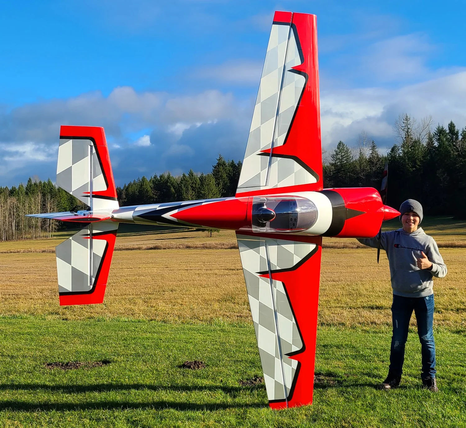 EF - 114" Slick 580 - Red/Silver - Image 5