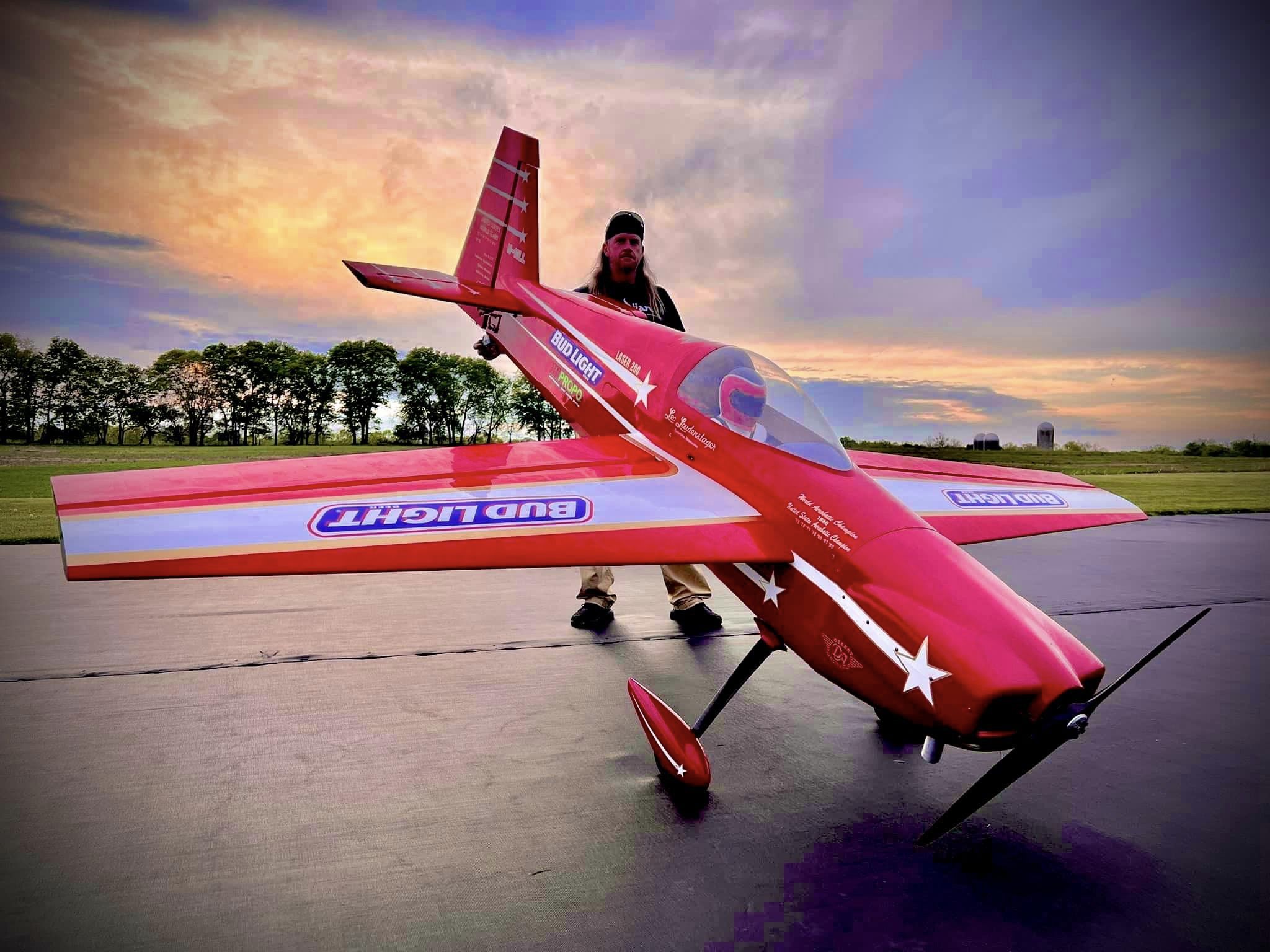 EF - 125" Laser V2 - "Traditional" Red/White/Gold (2 cylinder version) - Image 5