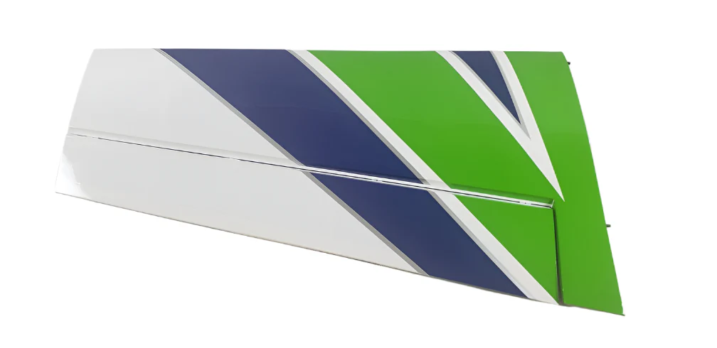 48" MXS-EXP V2 Pilot's Left Wing w/control horn- Green