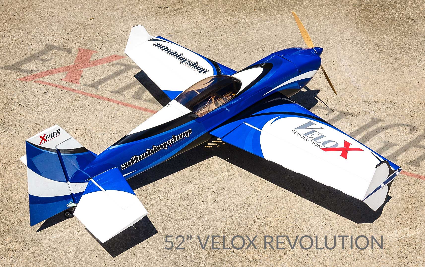 52" Velox Revolution - Blue/White Scheme - Image 5