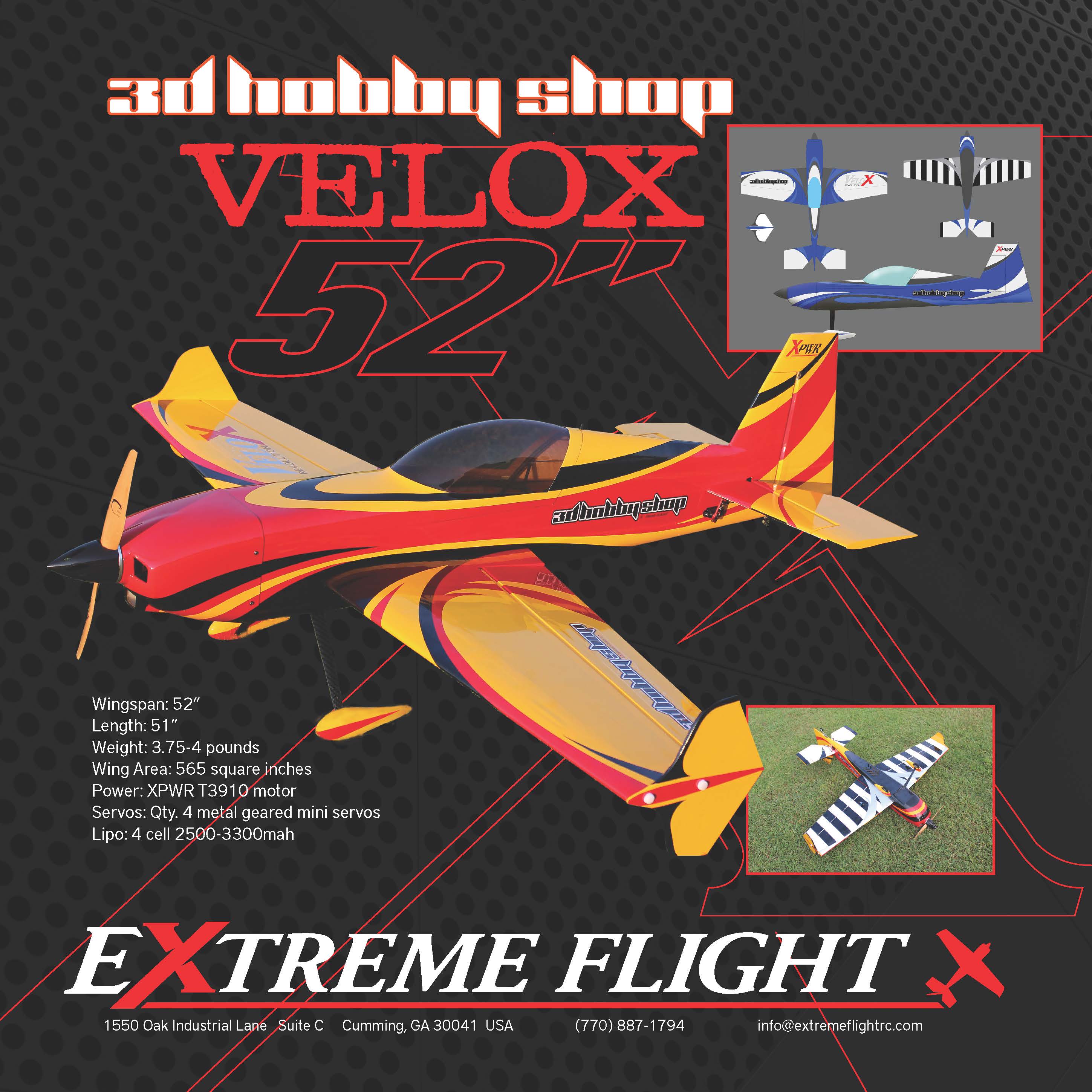52" Velox Revolution - Red/Yellow Scheme - Image 3