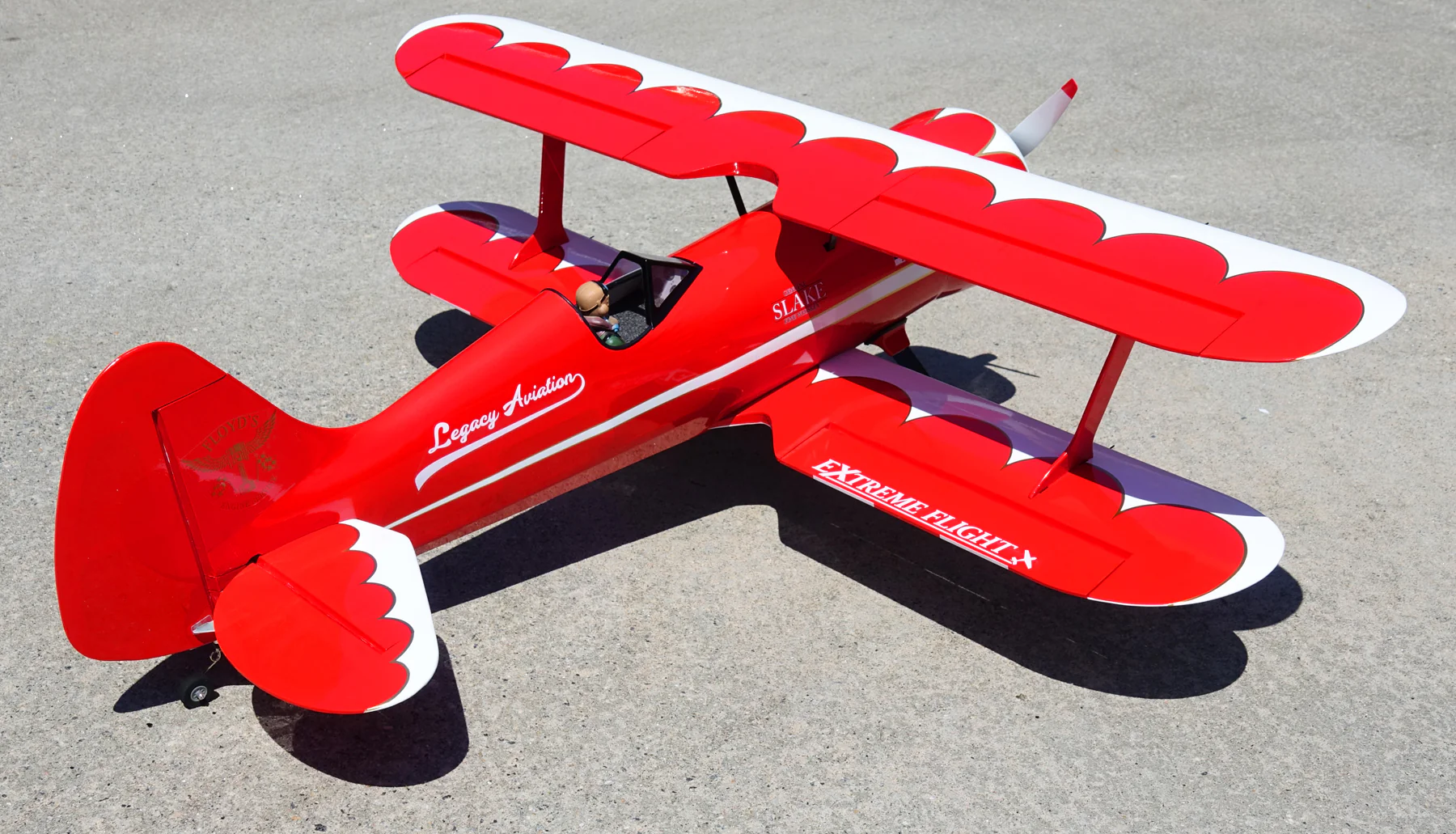 Legacy - 54" Muscle Bipe - Red/White - Image 3