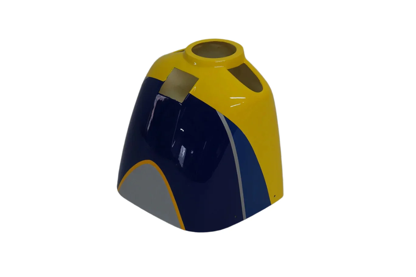60" Edge 540T-EXP V2  Cowl- Blue/Yellow