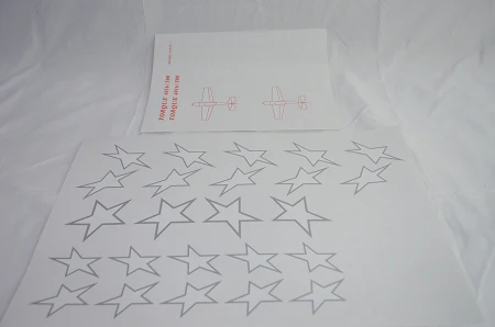 60" Extra 300-EXP Decal Sheet