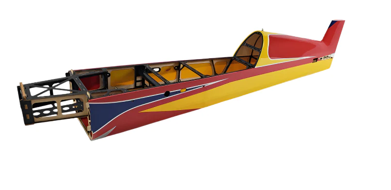 60" Extra 300-EXP V2 Fuselage- Yellow/Red