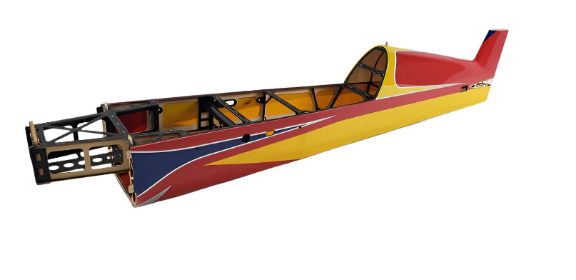 60" Extra 300-EXP V2 PLUS Fuselage- Yellow/Red