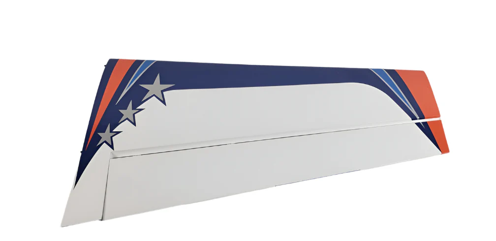 60" Extra 300-EXP V2 PLUS Pilot's Right Wing w/control horn - Orange/Blue
