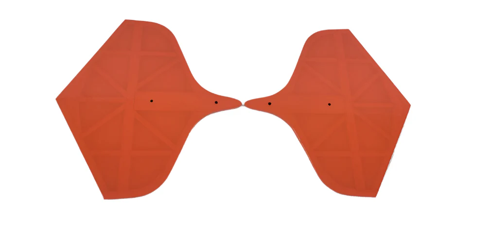 60" Extra 300-EXP V2 Side Force Generators- Orange/Blue