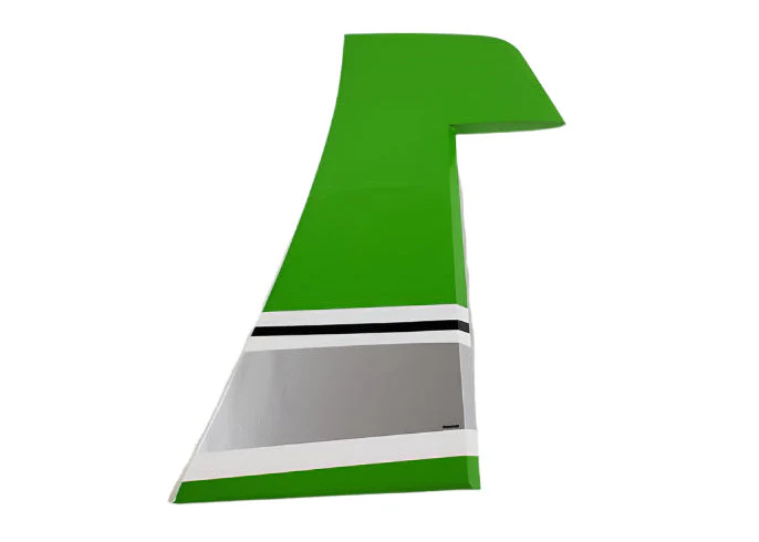 60" GB1 Gamebird Rudder w/ control horn- Green/Black