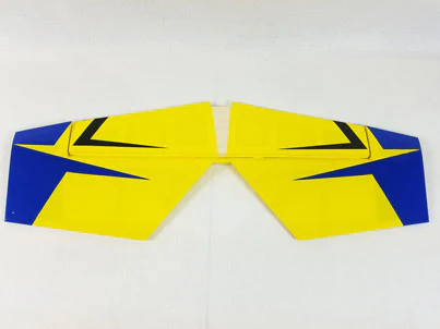 60" Slick 580 V2 Stab/Elevator - Yellow/Blue