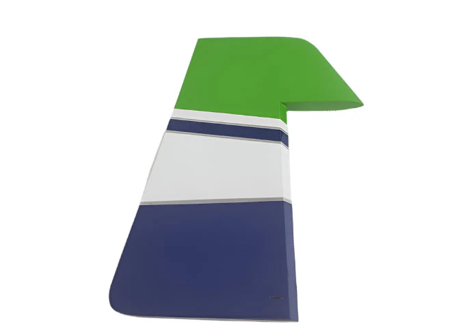 64" MXS V2 Rudder w/ control horns - Green