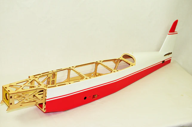 65" Turbo Duster-Fuselage Red/White