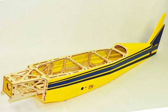 65" Turbo Duster-Fuselage Yellow/Blue