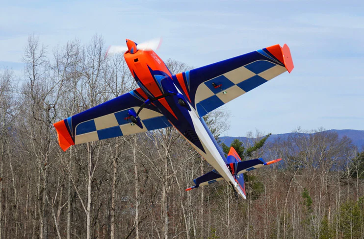 EF - 70" Extra 300 EXP V2 - Orange/Blue - Image 3