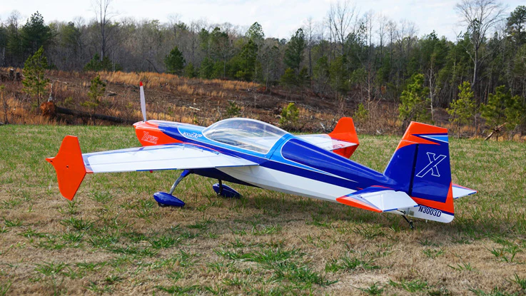EF - 70" Extra 300 EXP V2 - Orange/Blue - Image 4