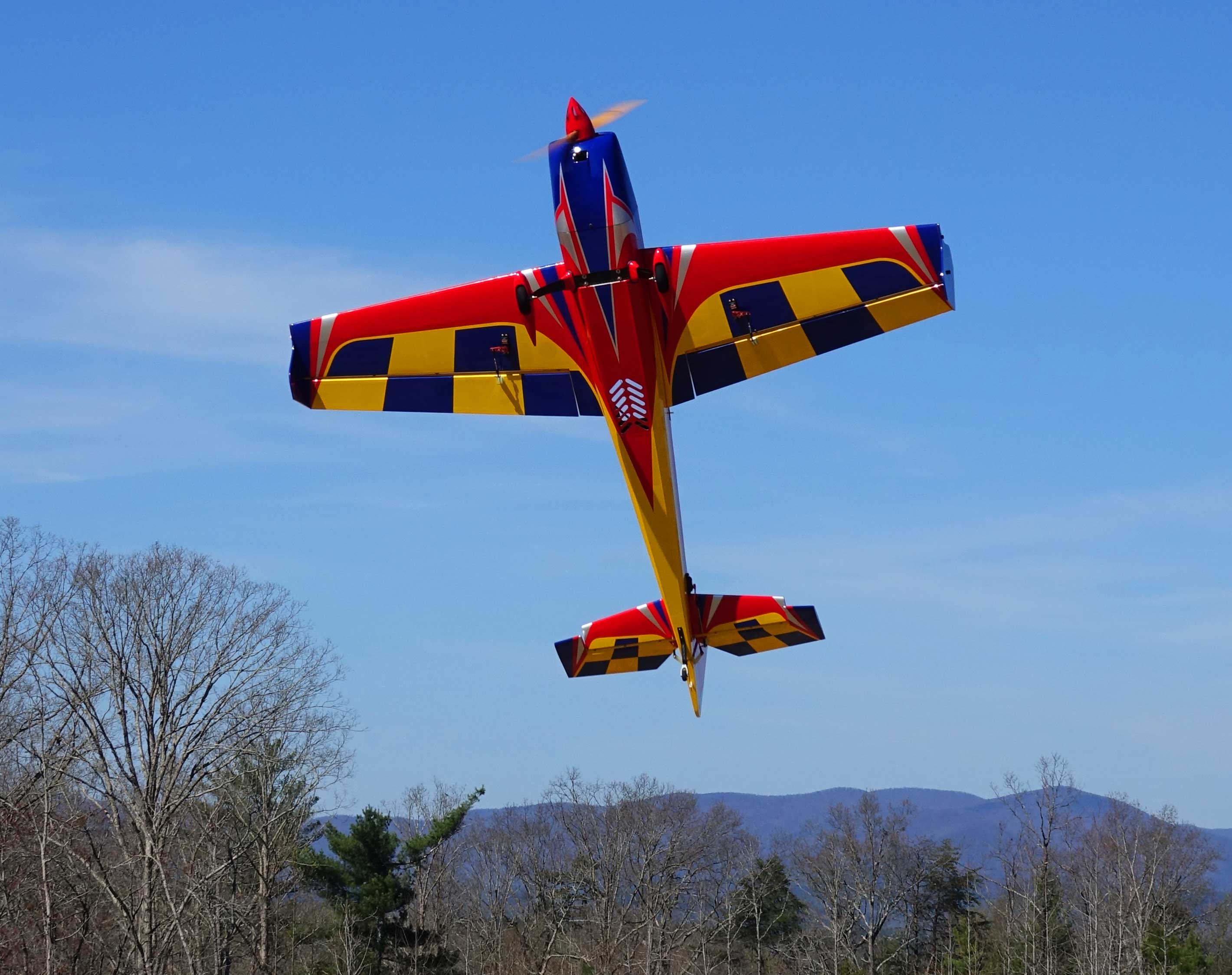 EF - 70" Extra 300 EXP V2 - Yellow/Red/Blue - Image 3