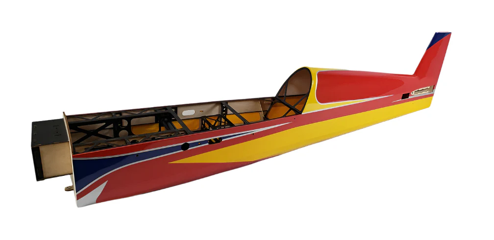 70" Extra v2 Yellow/Red/Blue Fuselage