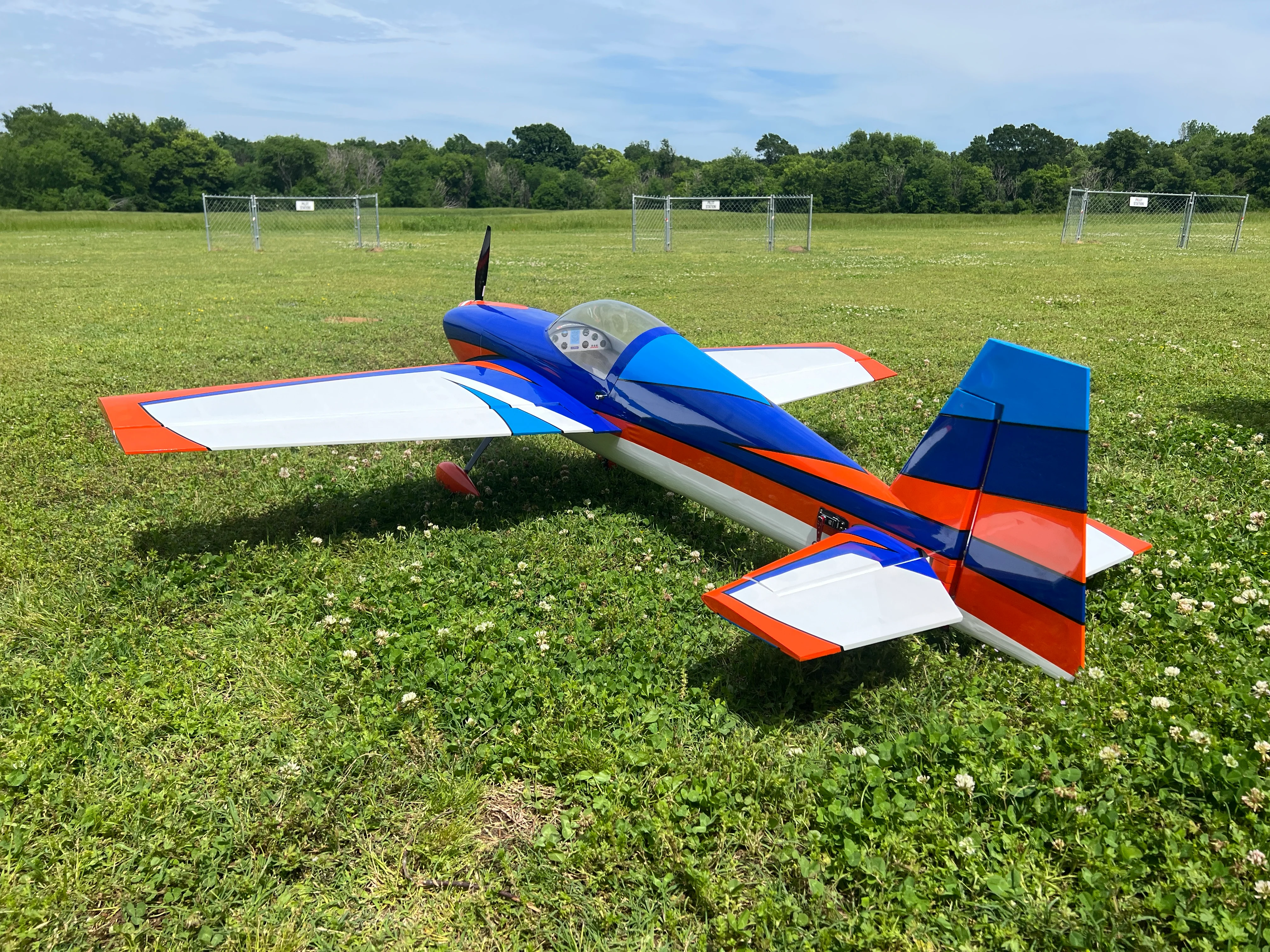EF - 70" Slick 580 EXP V2 - White/Blue/Orange - Image 2