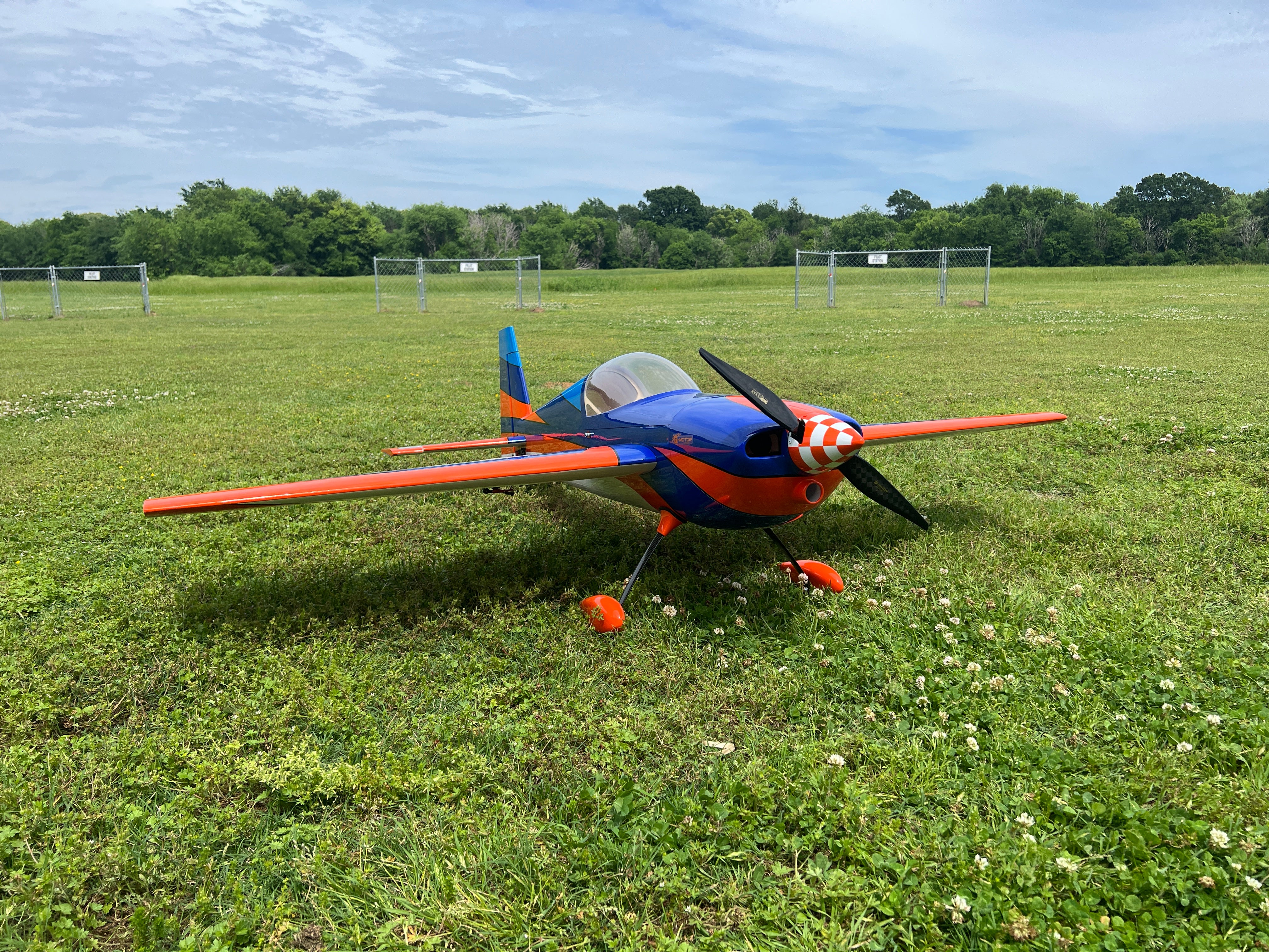 EF - 70" Slick 580 EXP V2 - White/Blue/Orange - Image 3