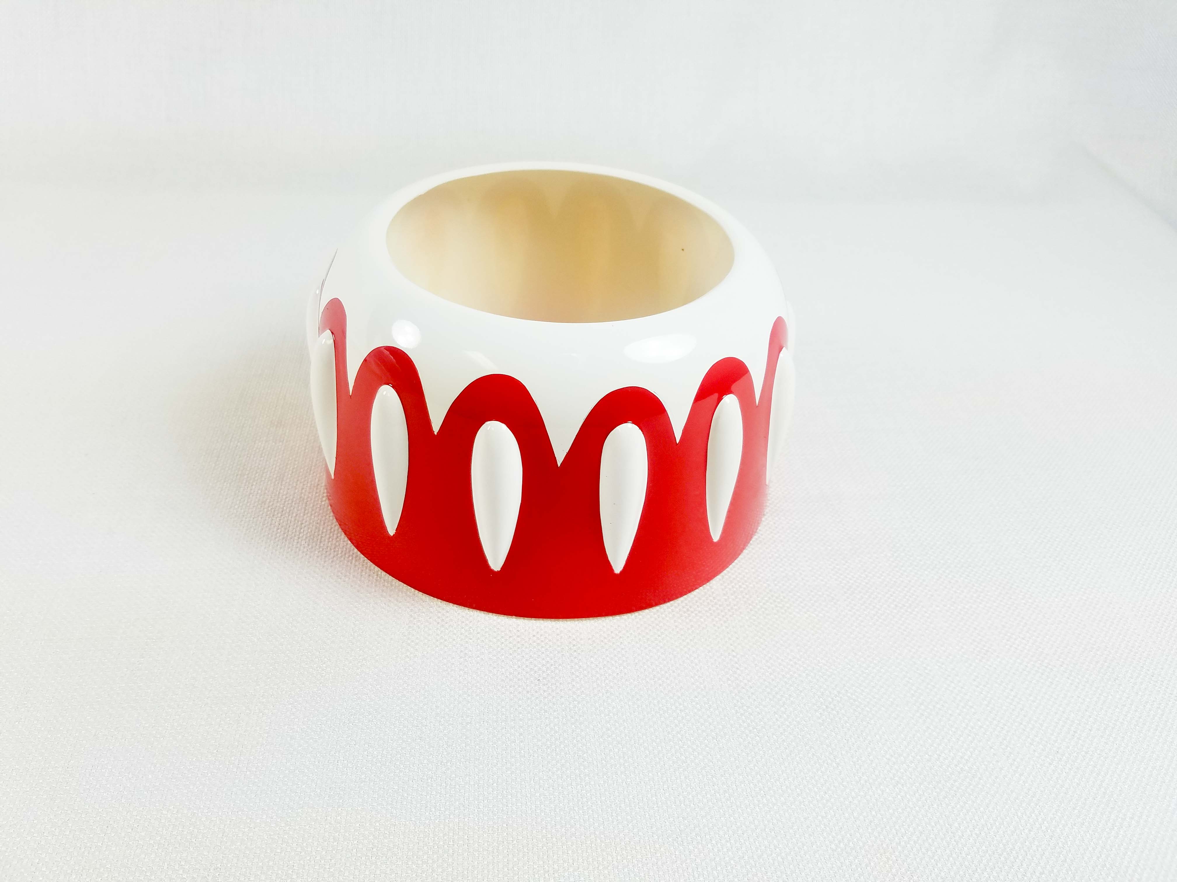 72" Muscle Coupe  Cowl - Red/White Scheme