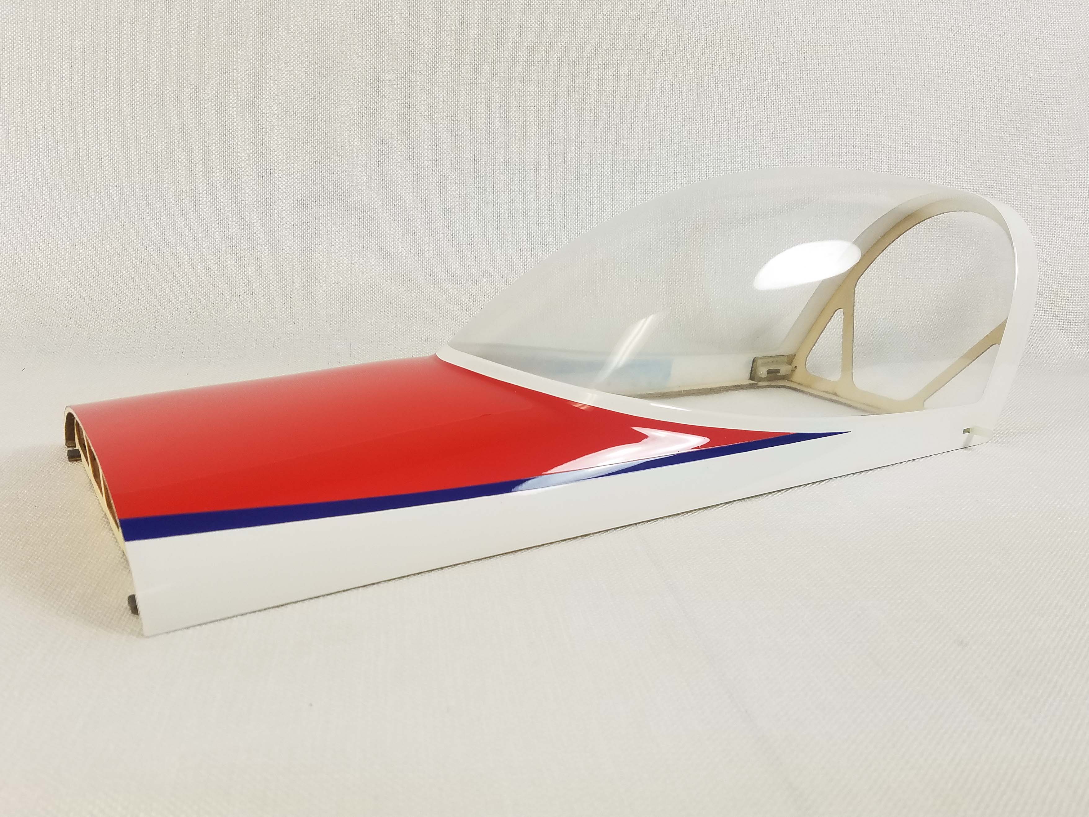 74" Slick 580 EXP Canopy- Red/White