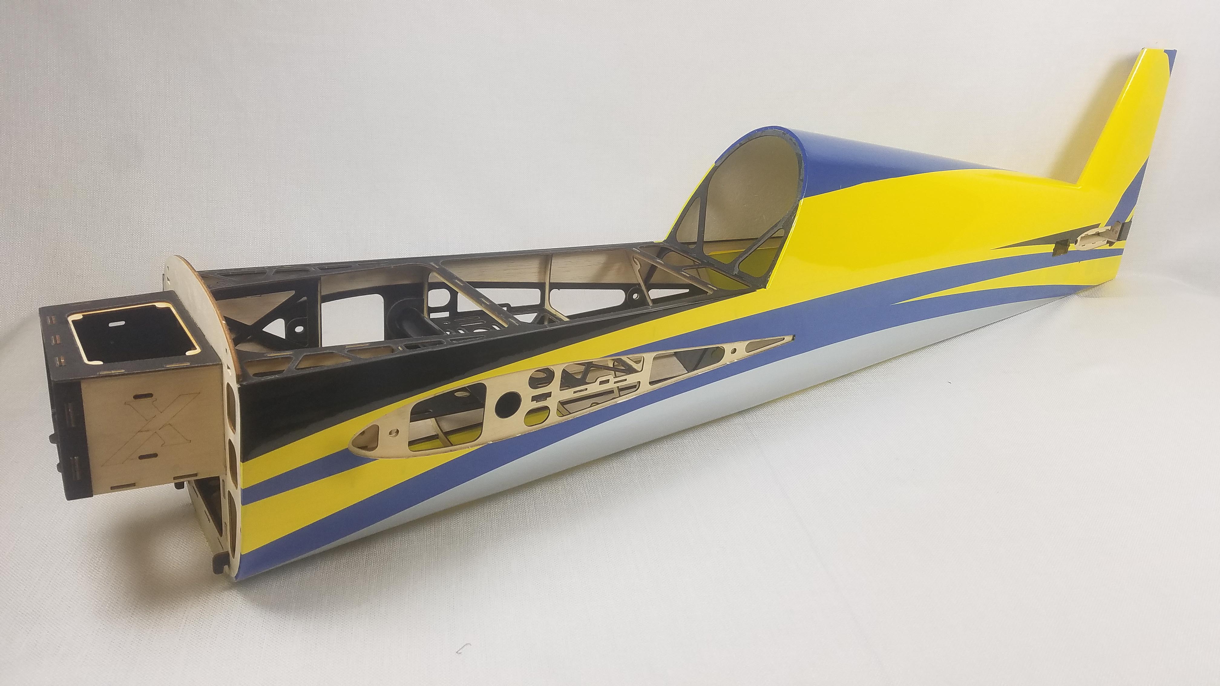 74" Slick 580 EXP Fuselage- Yellow/Blue