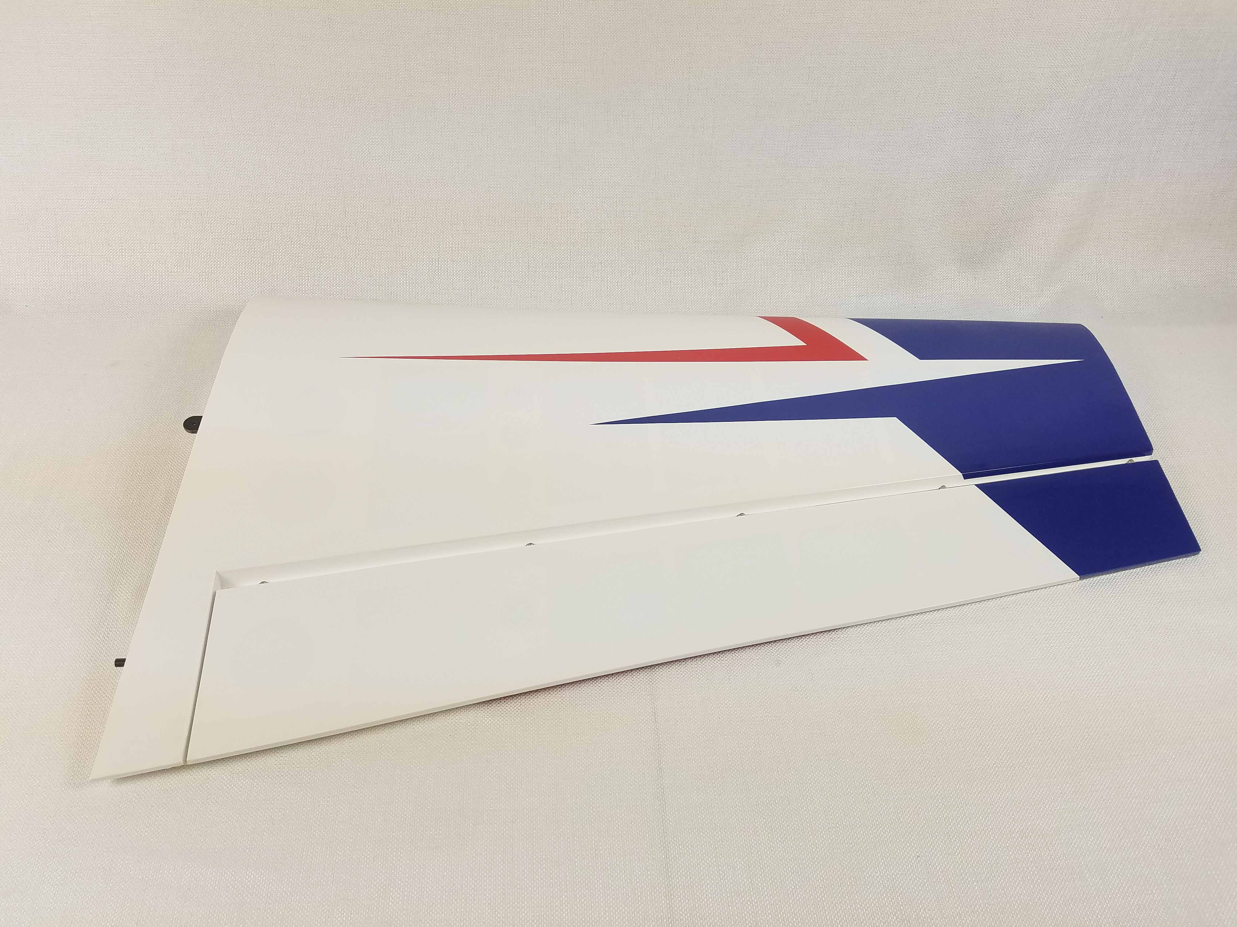 74" Slick 580 EXP Pilot's Right Wing- Red/White