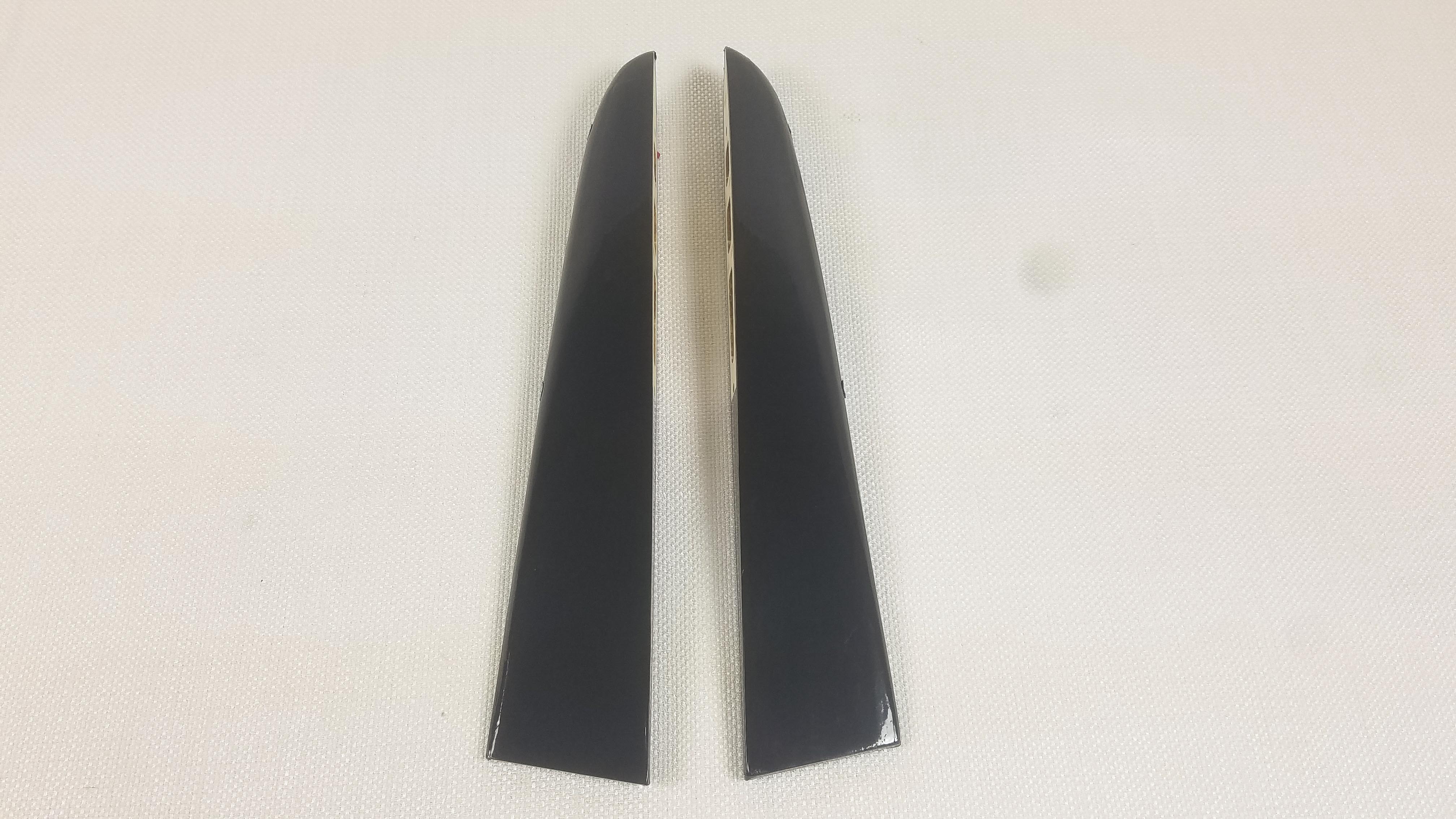 74" Slick 580 EXP Racing Wing Tips- Yellow/Blue