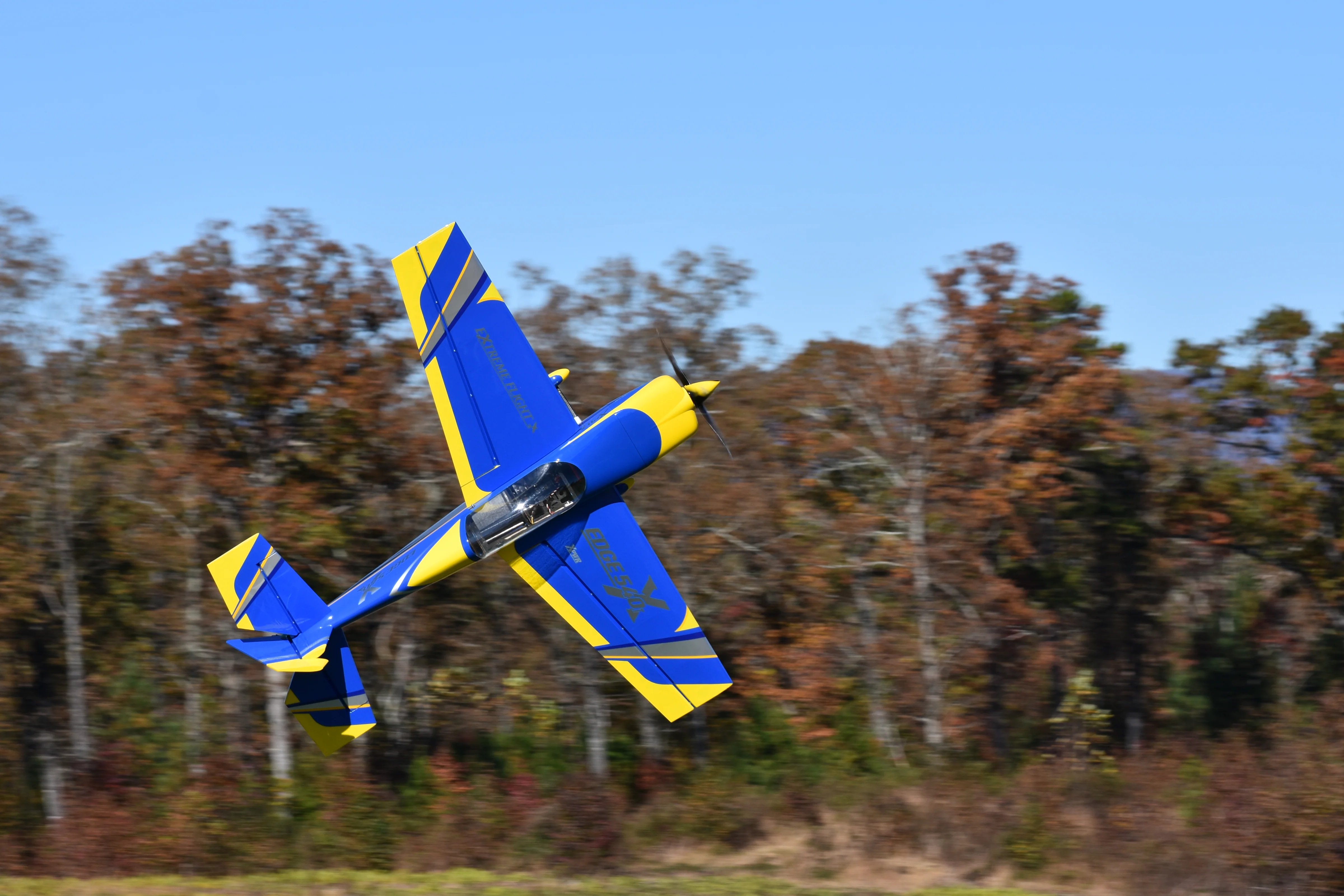 EF - 78" Edge 540 - Blue/Yellow - Image 6