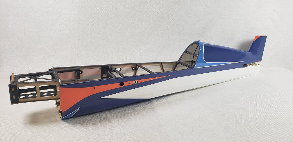 78" Extra 300-EXP V3 Fuselage- Orange/Blue