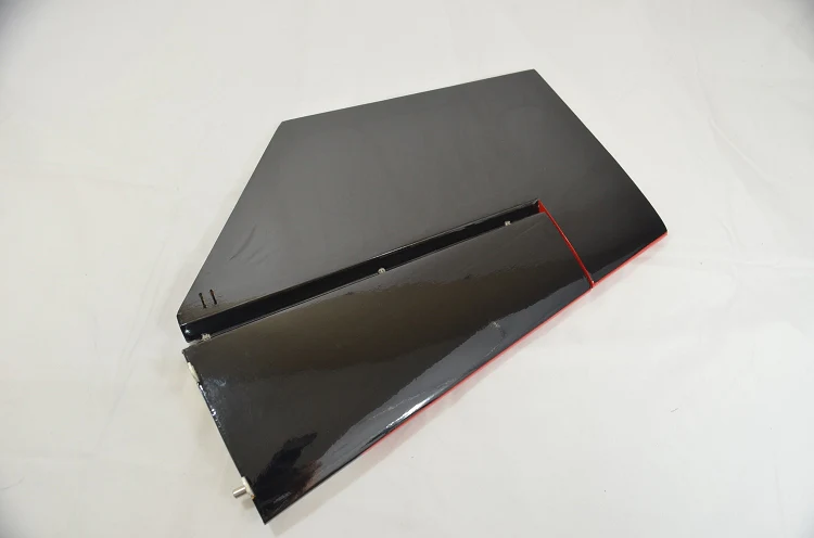 78" Extra 300 V2 Stab/Elevator Set w/ control horns- Red/White/Black - Image 4