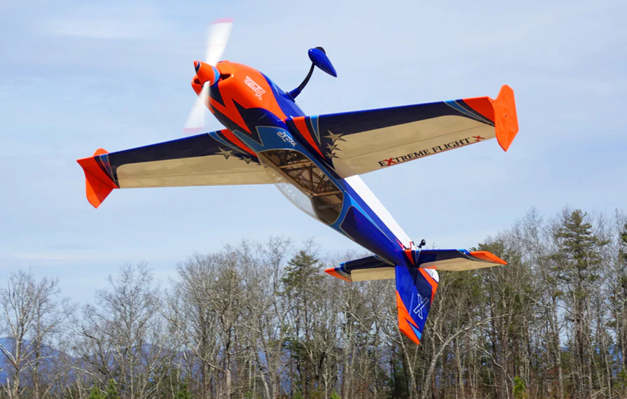 EF - 78" Extra 300 V3 - Orange/Blue - Image 5