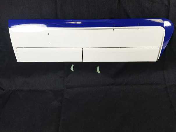 84" Bushmaster V1 Right Wing-White/Blue