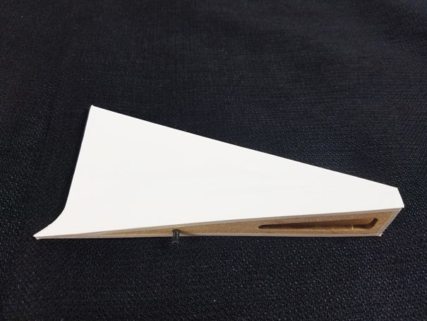 84" Bushmaster V1 Rudder Wedge-White/Blue