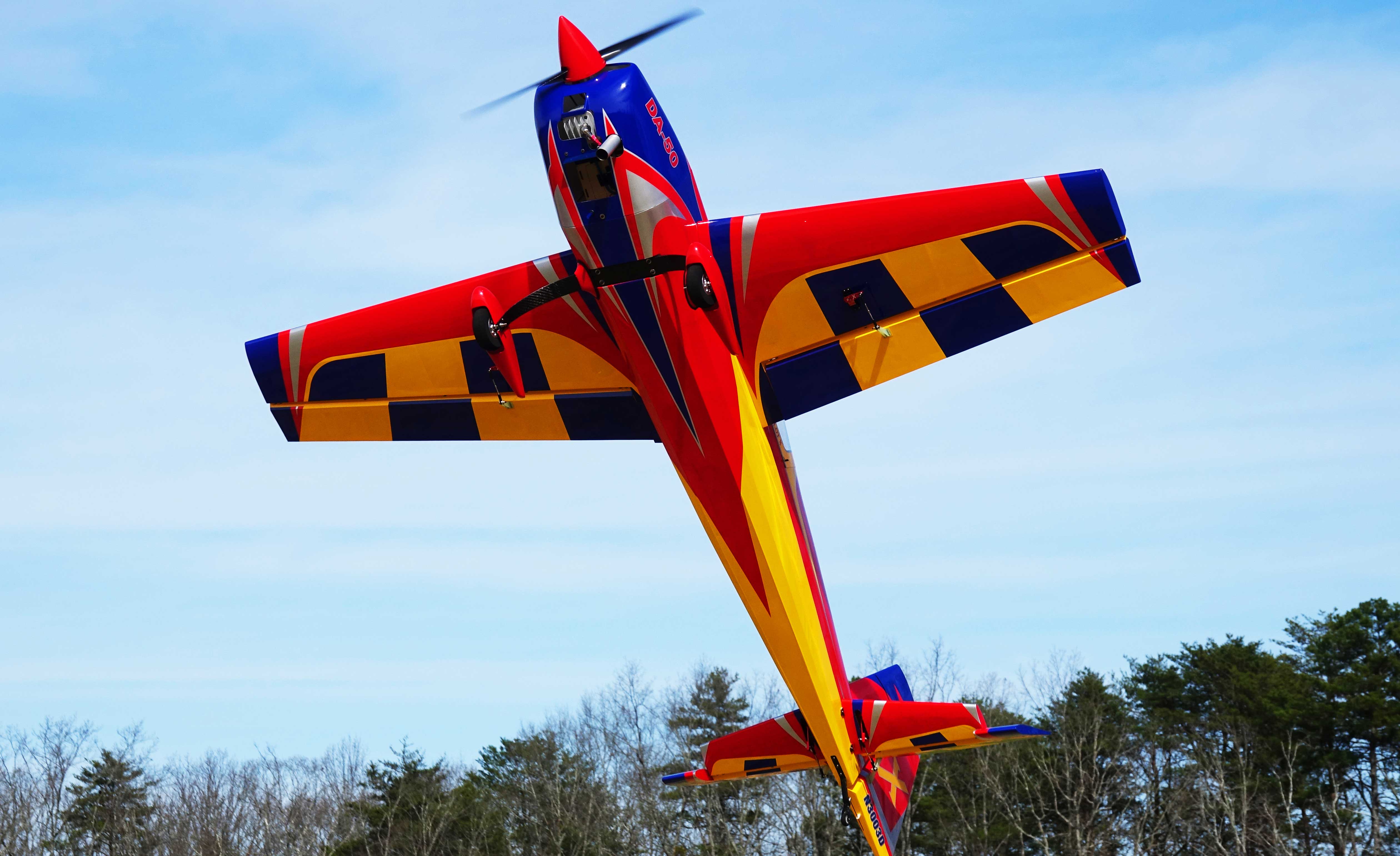 EF - 85" Extra 300 EXP - Yellow/Red/Blue - Image 2