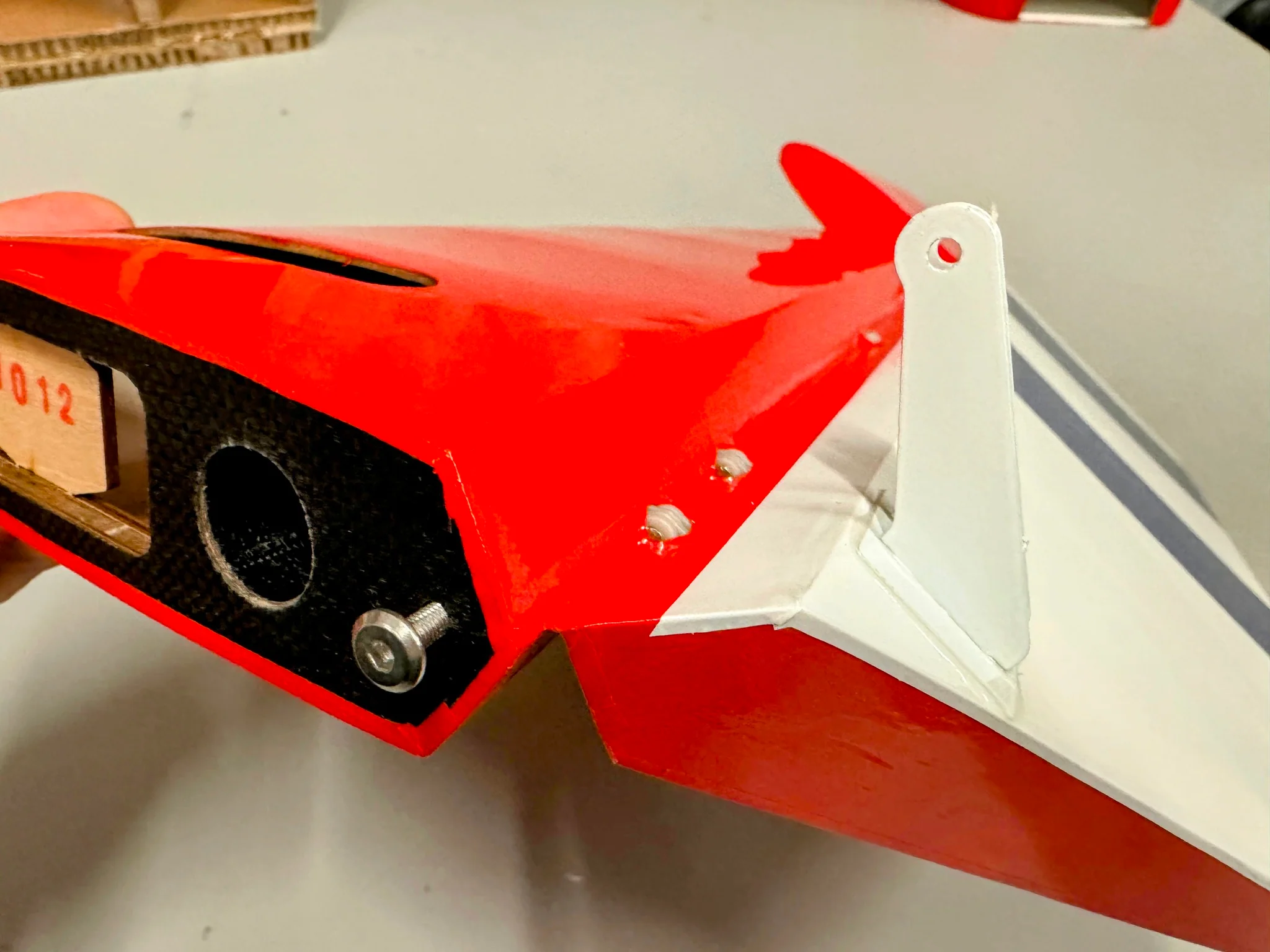 EF - 85" Laser - "Traditional" Red/White/Gold - Image 7