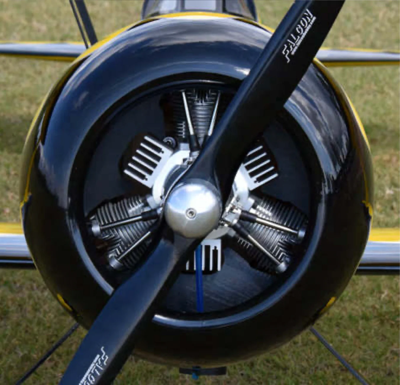 85" Muscle Bipe - Radial Baffle