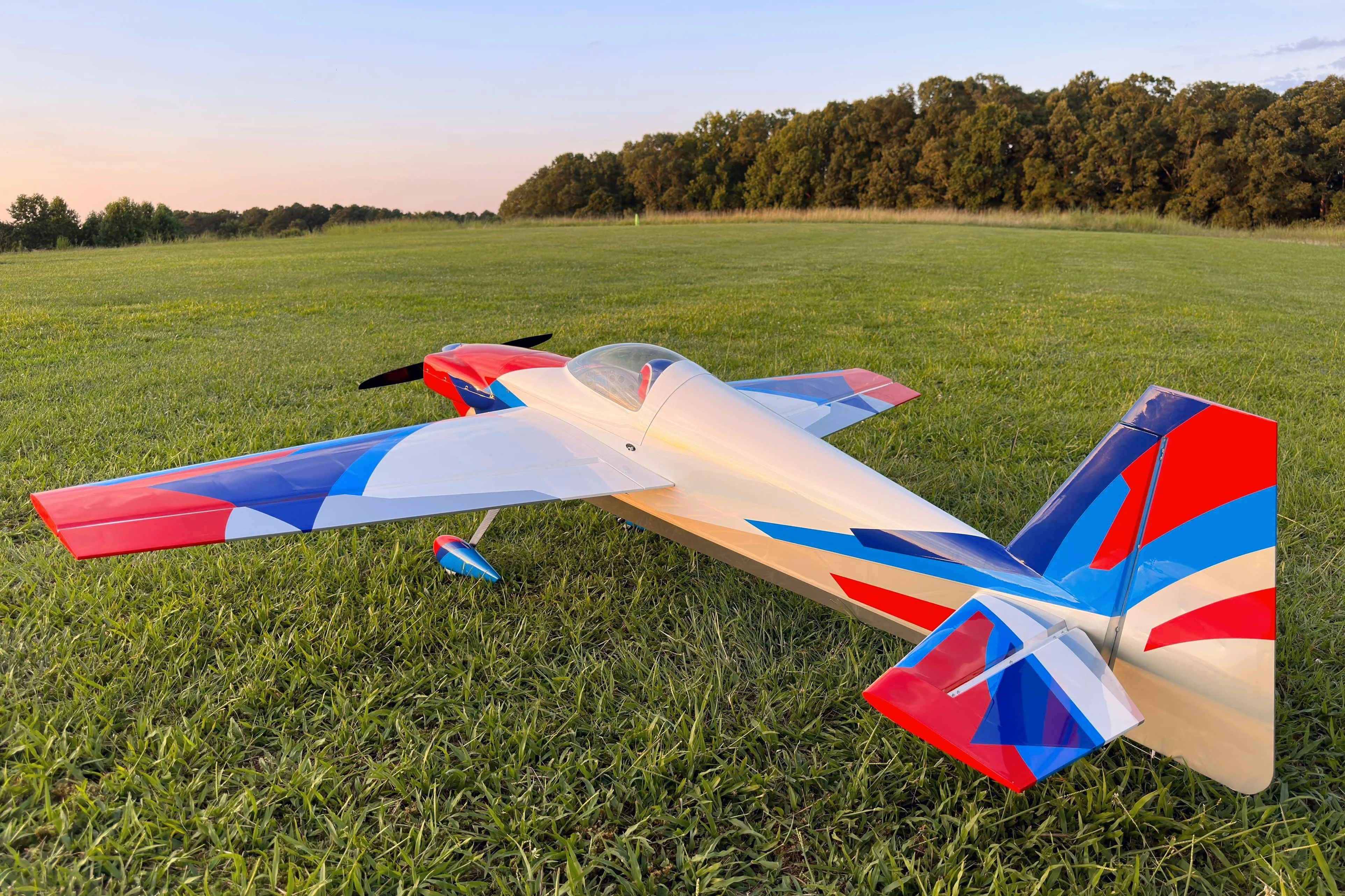 EF - 91" Laser V2 - White/Red/Blue/Silver - Image 3