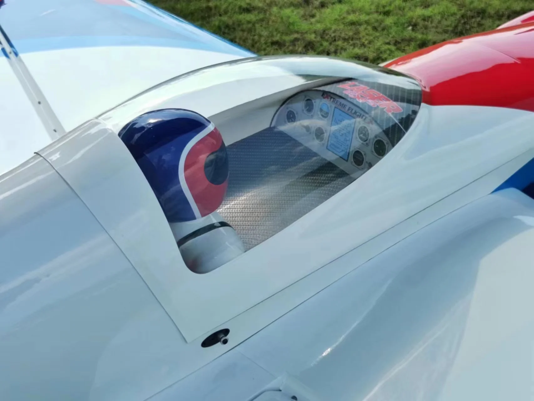 EF - 91" Laser V2 - White/Red/Blue/Silver - Image 6