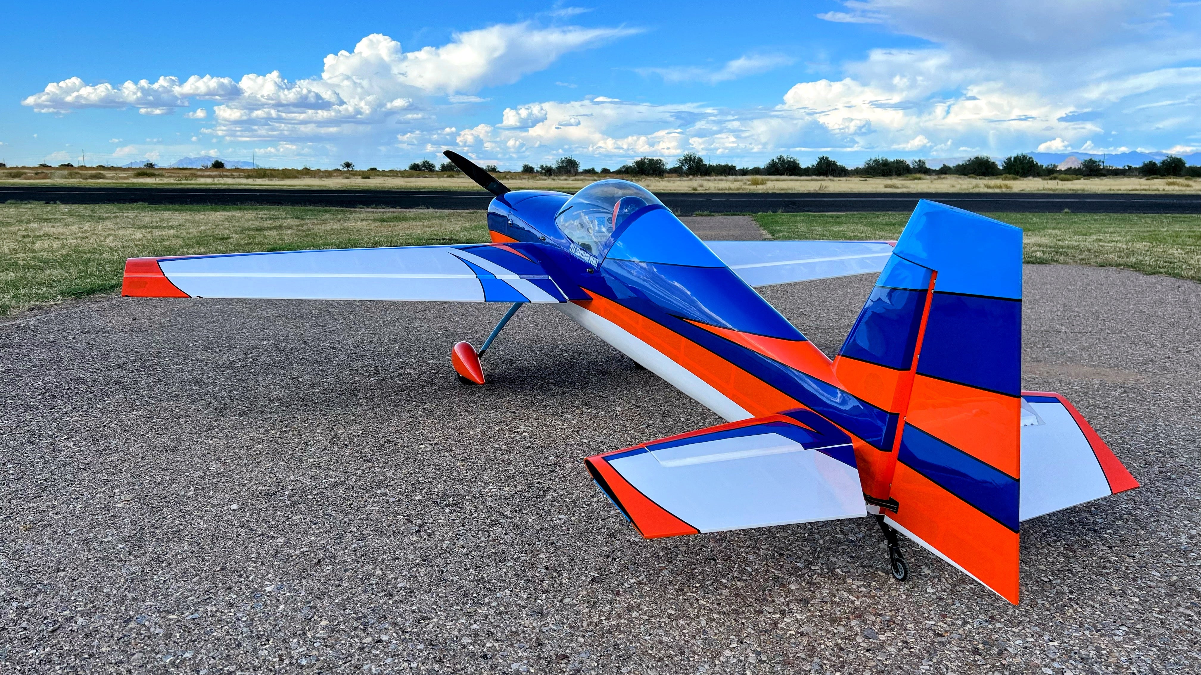 EF - 91" Slick 580 - White/Blue/Orange - Image 2