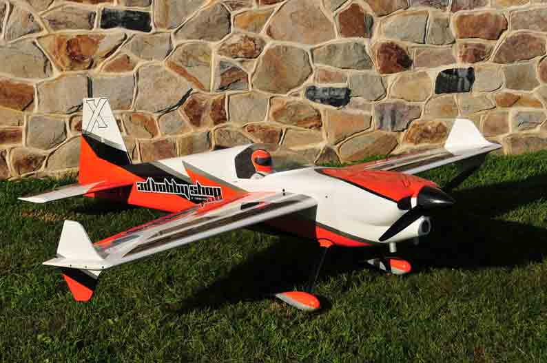 3DHS - 92" Edge 540 V2 - Orange/White - Image 4