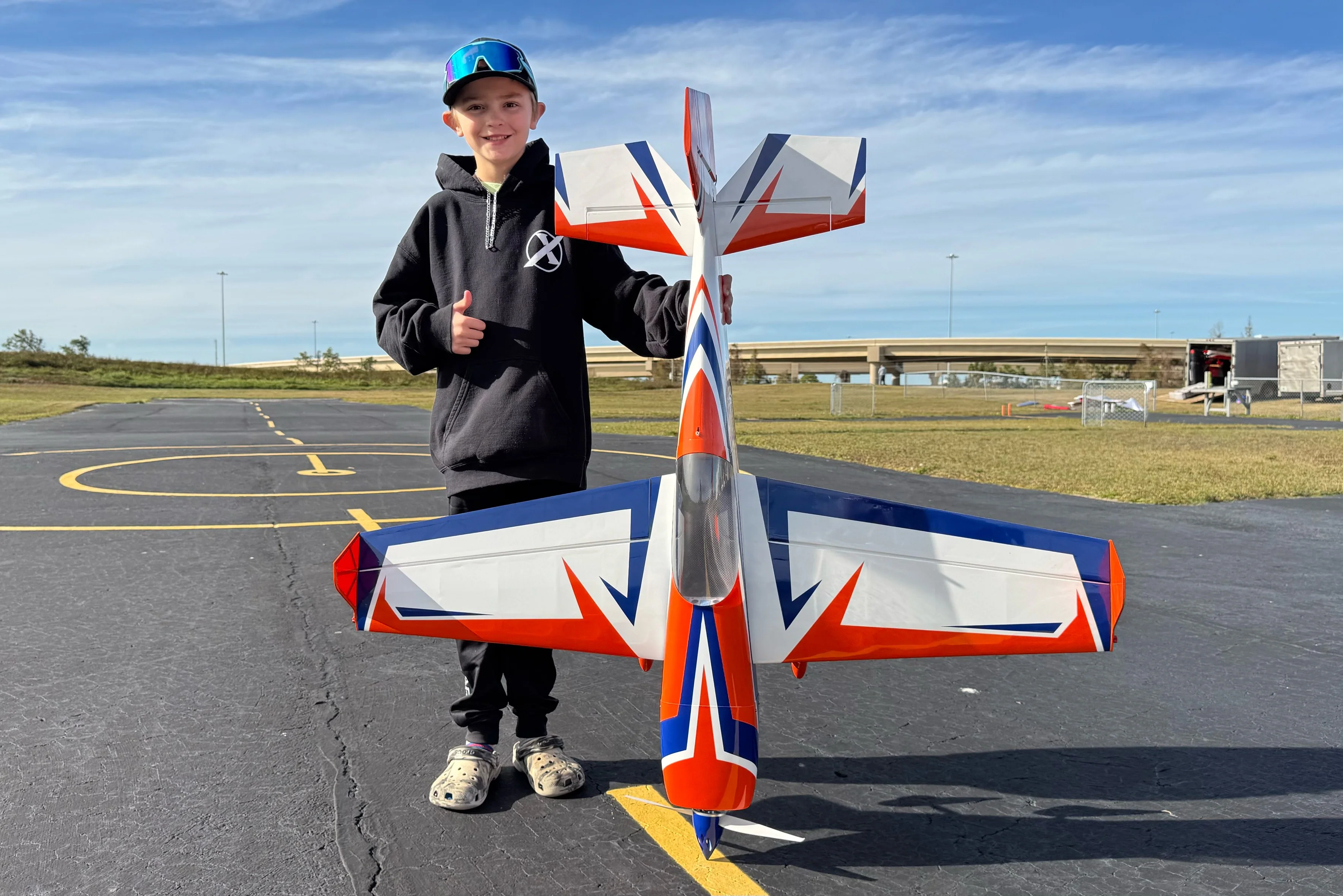 EF - 49" Extra 260 - Orange/White - RxR - Image 4
