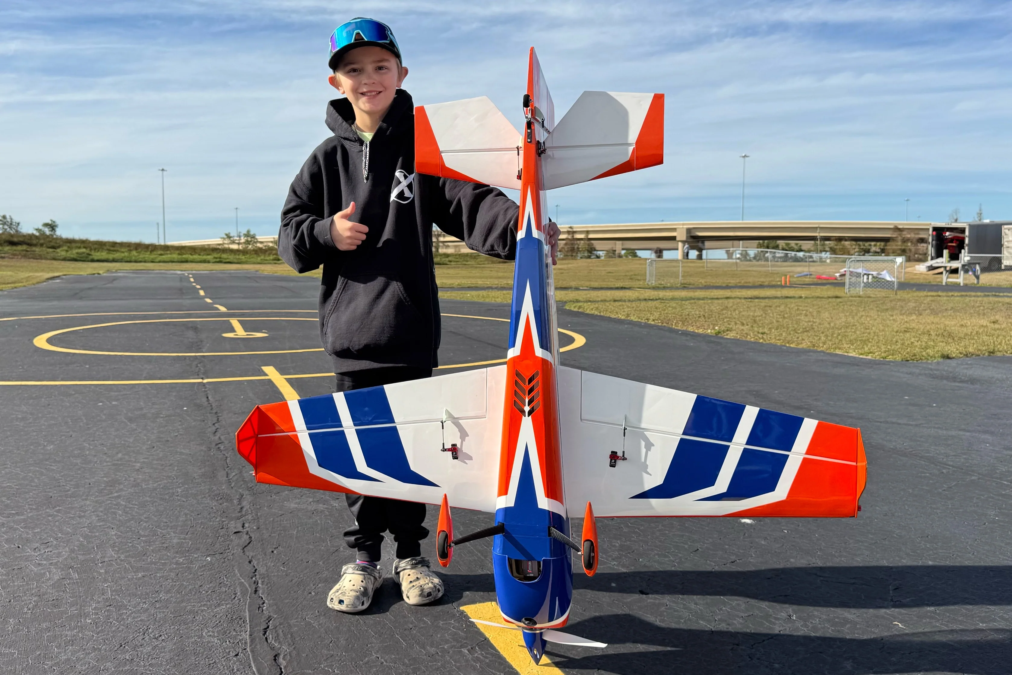 EF - 49" Extra 260 - Orange/White - RxR - Image 5